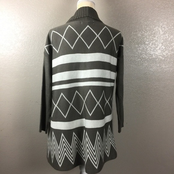 Ya Los Angeles Tribal Kimono Open Long Cardigan - Picture 7 of 8